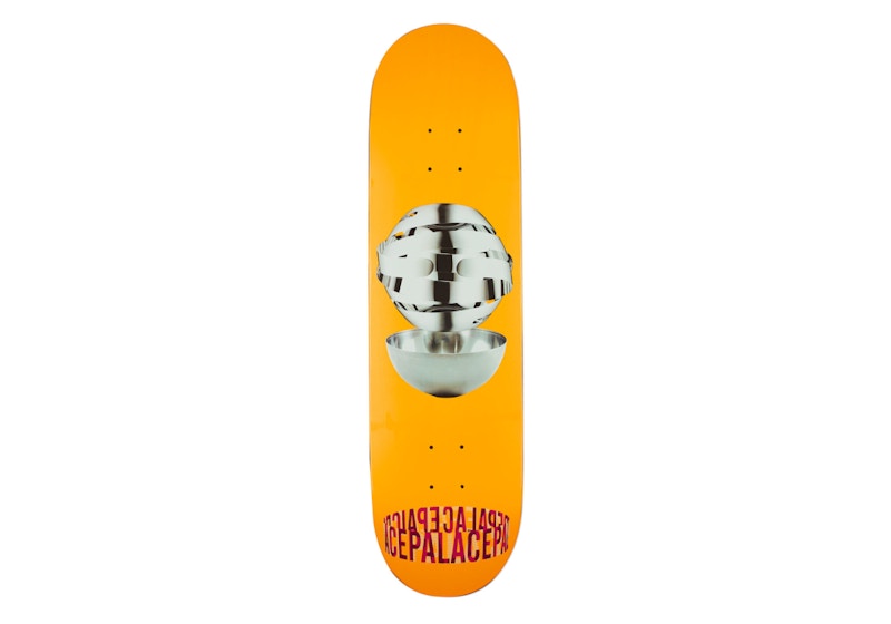 Palace MHead 8.375 Skateboard Deck Yellow