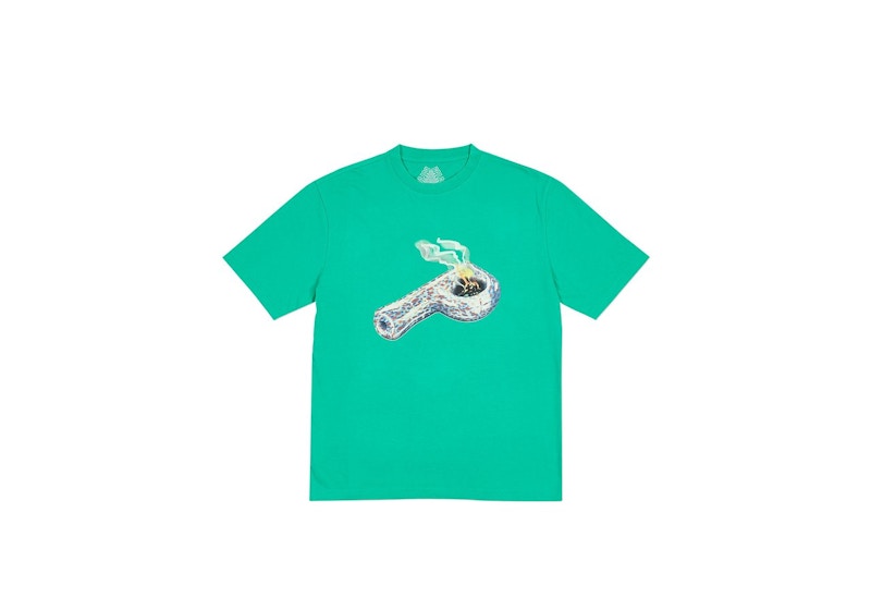 Palace Machine T-shirt Pool Green