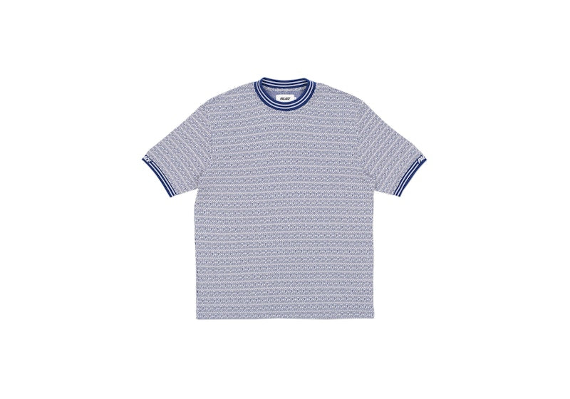 Palace Macro P Heavy T-shirt Blue/White