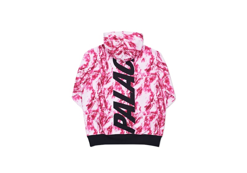 Palace Madara Hood Magenta/White