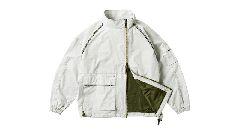 Palace Maharishi Asymetric Track Jacket Ice