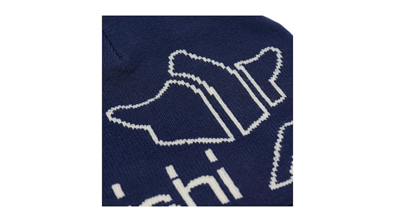 Palace Maharishi No Cuff Beanie Blue
