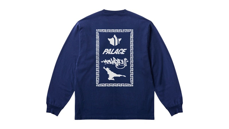 Palace Maharishi Shaolin Longsleeve Blue