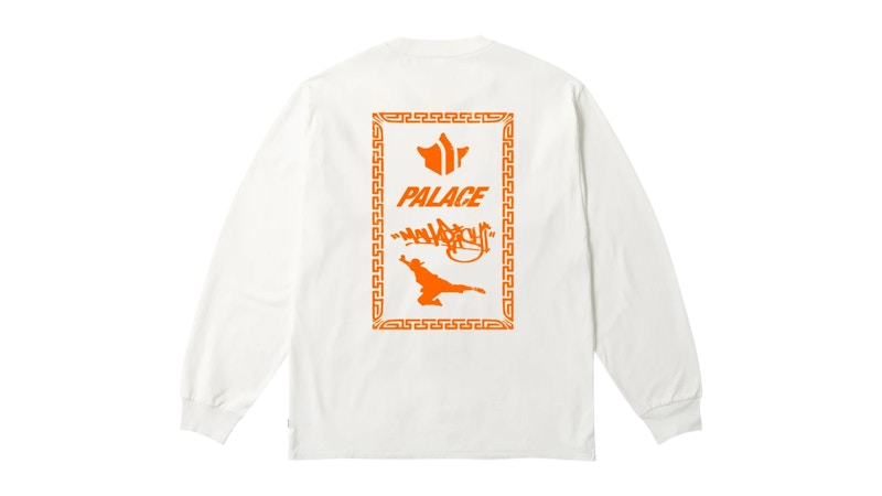 Palace Maharishi Shaolin Longsleeve White