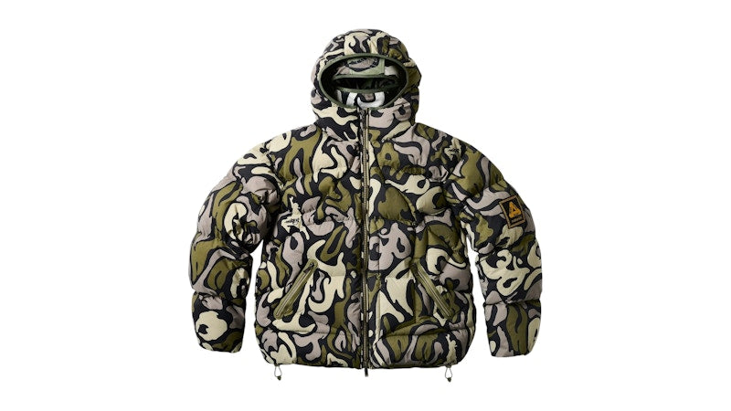 Palace Maharishi Temple Puffa Jacket DPM Kor Om