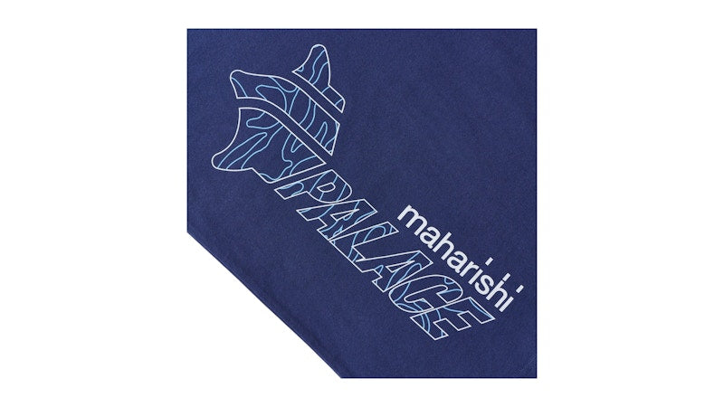 Palace Maharishi Temple Star T-Shirt Blue