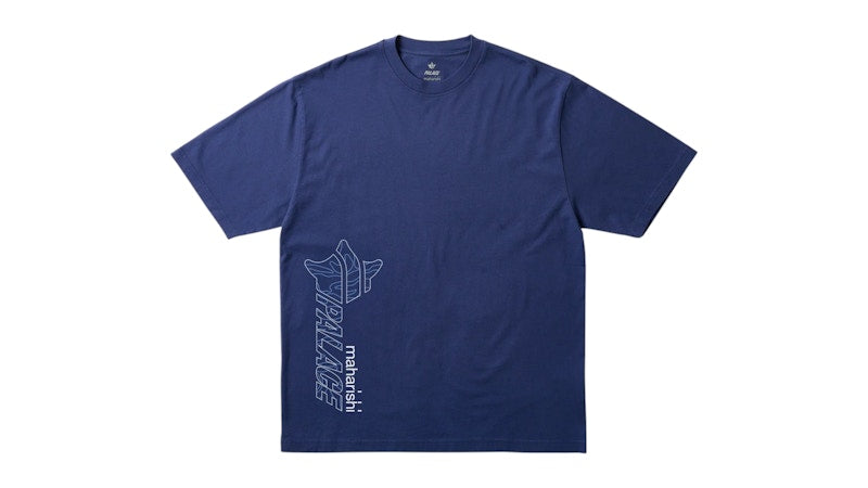 Palace Maharishi Temple Star T-Shirt Blue