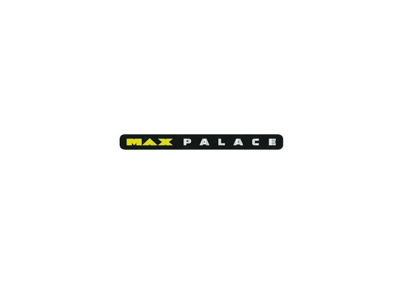 Palace Max Palace Sticker Black