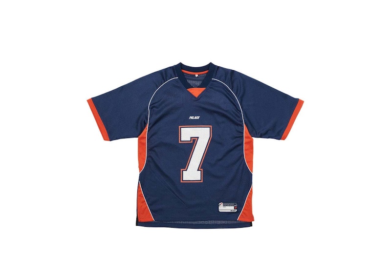 Palace Mesh Football Top Navy