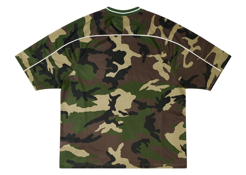 Palace Mesh Jersey Woodland Camo