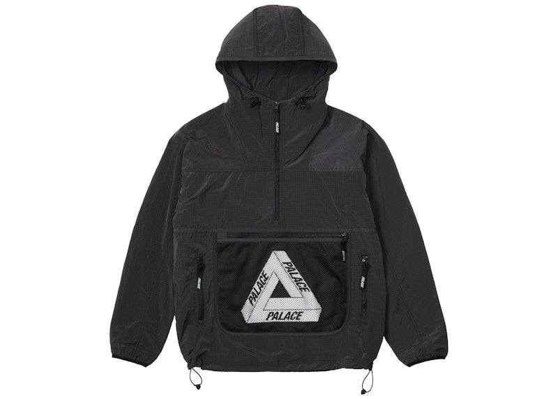 Palace Mesh Pocket Shell Jacket Black