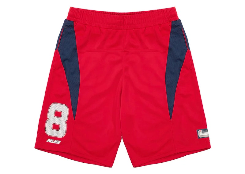 Palace Mesh Team Short Red