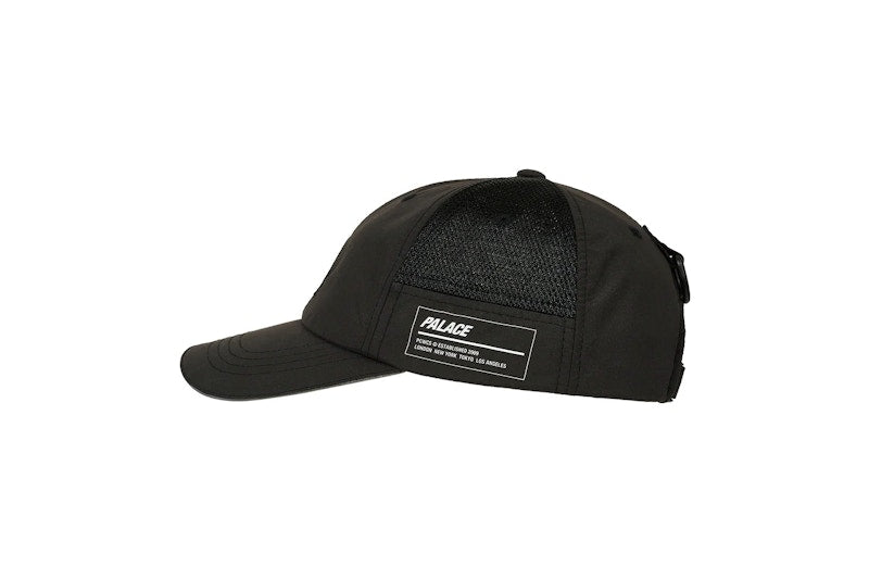 Palace Military Shell Tri-Ferg Patch 6-Panel Black