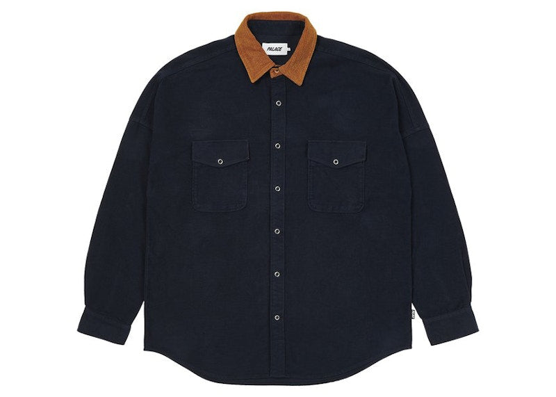 Palace Moleskine Shirt Navy