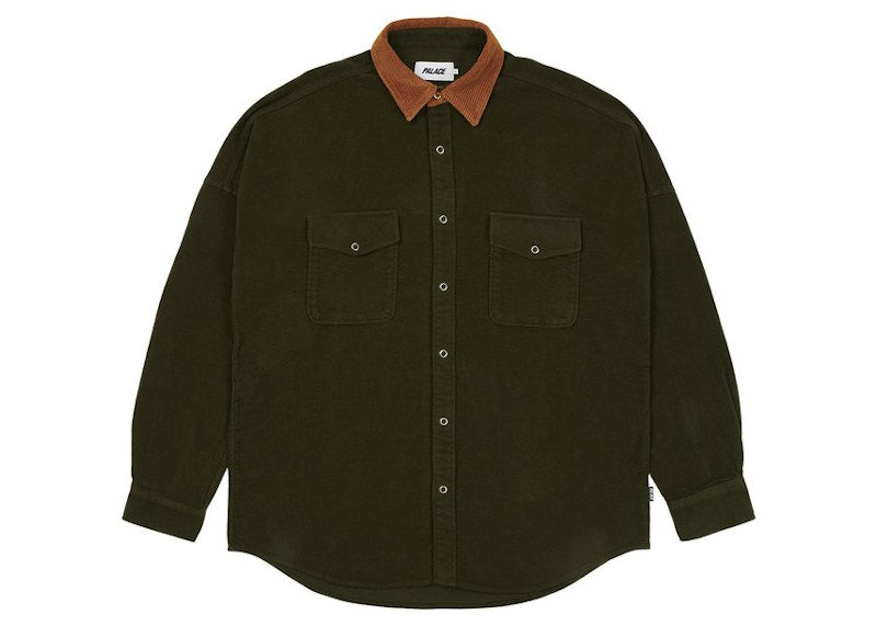 Palace Moleskine Shirt Olive