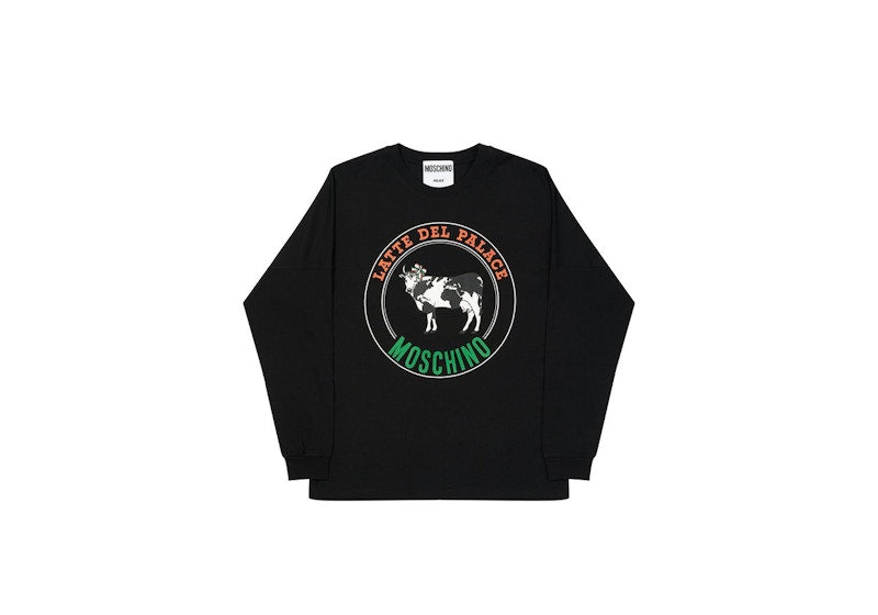 Palace Moschino Cow Longsleeve Black