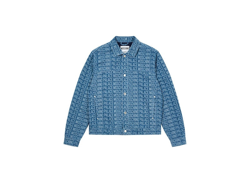 Palace Moschino Denim Jacket Blue