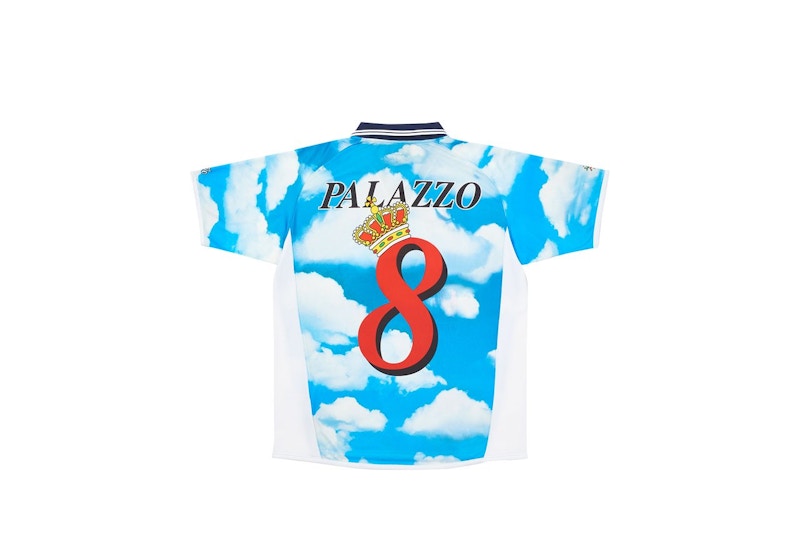 Palace Moschino Football Shirt Blue Cloud