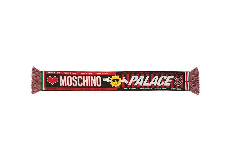 Palace Moschino Scarf Red