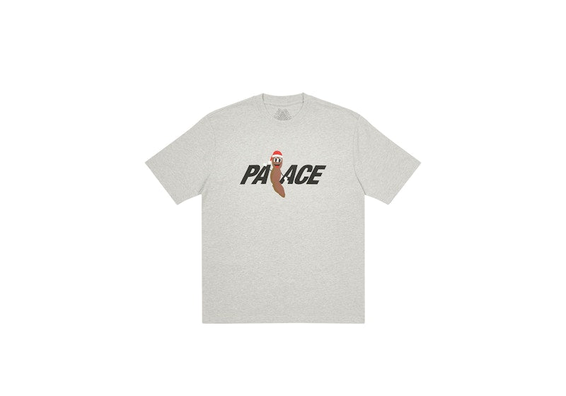 Palace Mr Hankey T-shirt Grey Marl