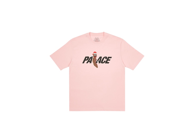 Palace Mr Hankey T-shirt Pink