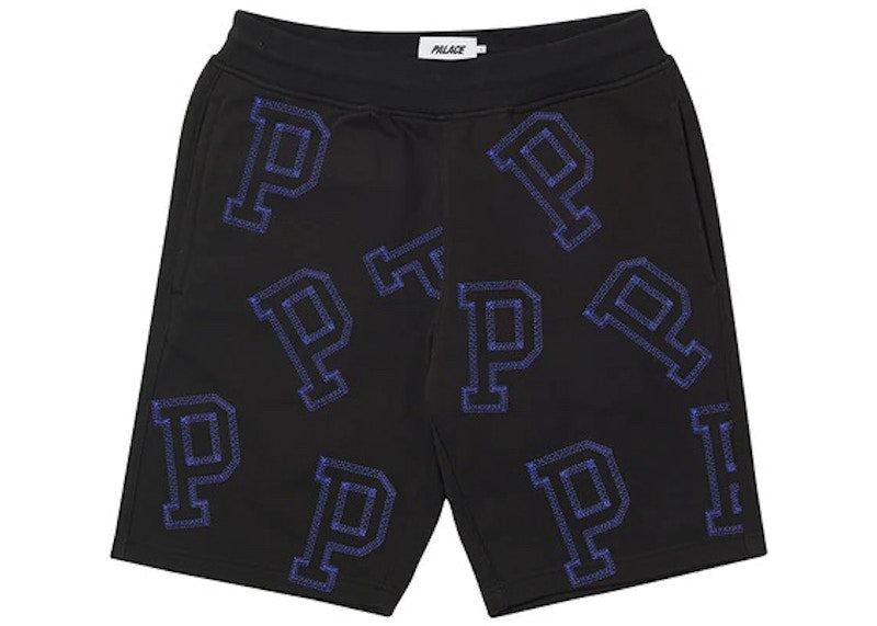 Palace Multi P Sweat Shorts Black