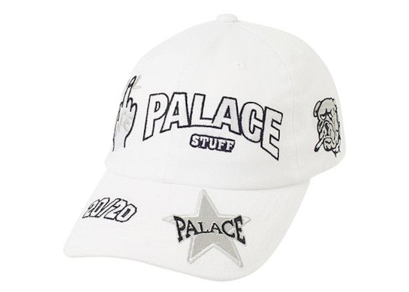 Palace Multi Pack 6-Panel White