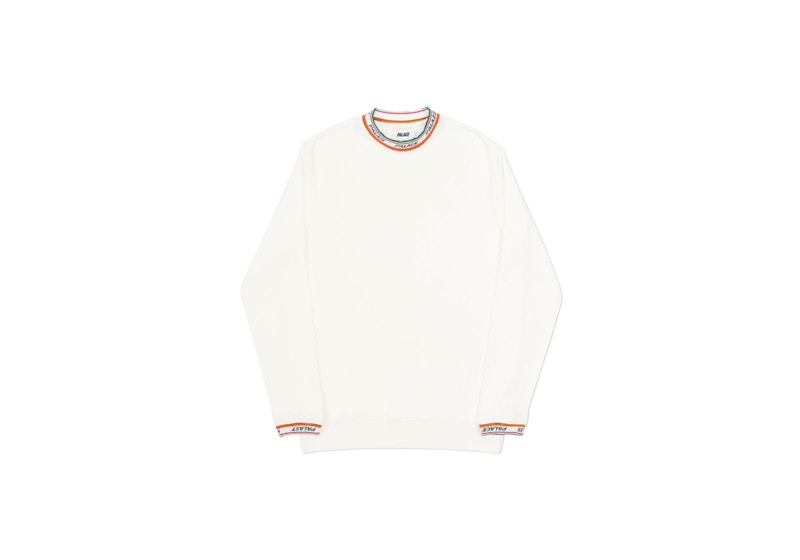 Palace Multilingual Longsleeve White
