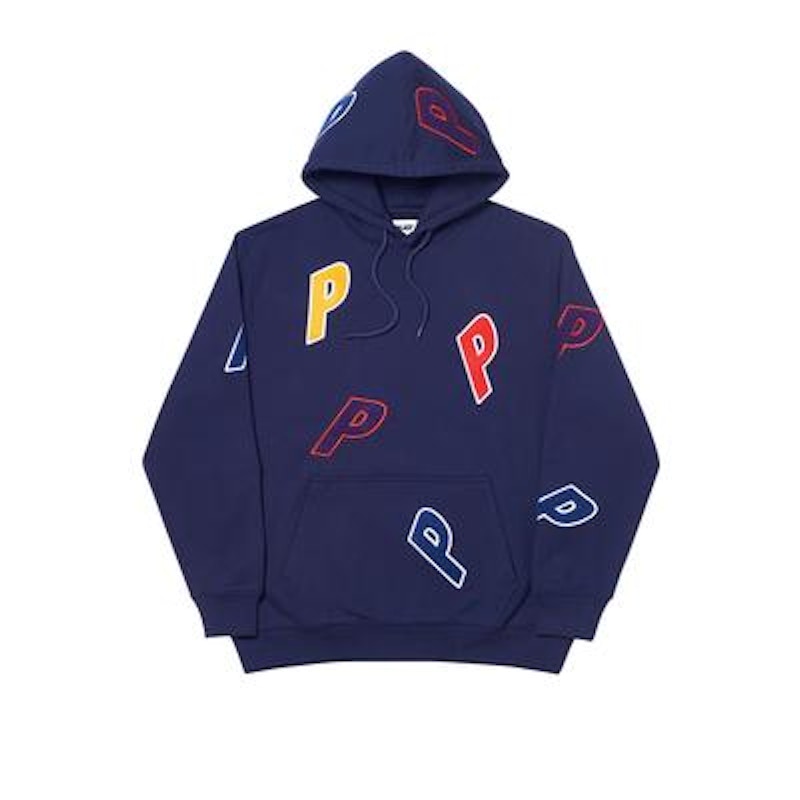 Palace Multiple P Hood Navy