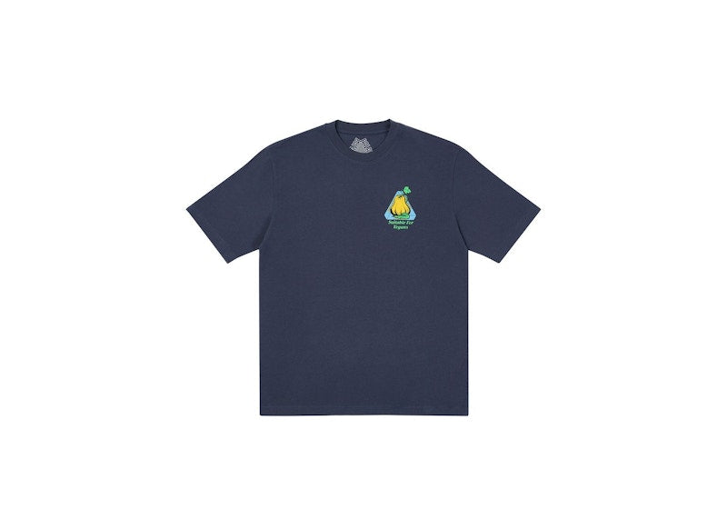 Palace Nein Cheese Nein Egg T-shirt Navy