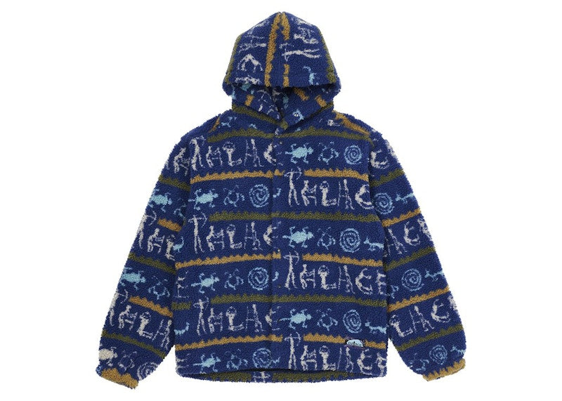Palace Nein Electricity Fleece Blue