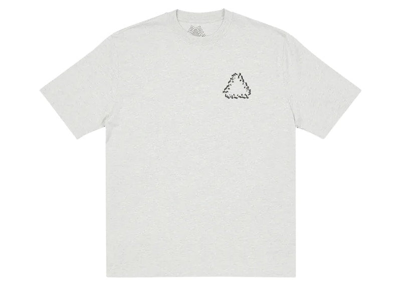 Palace Nein Fuss T-shirt Grey Marl