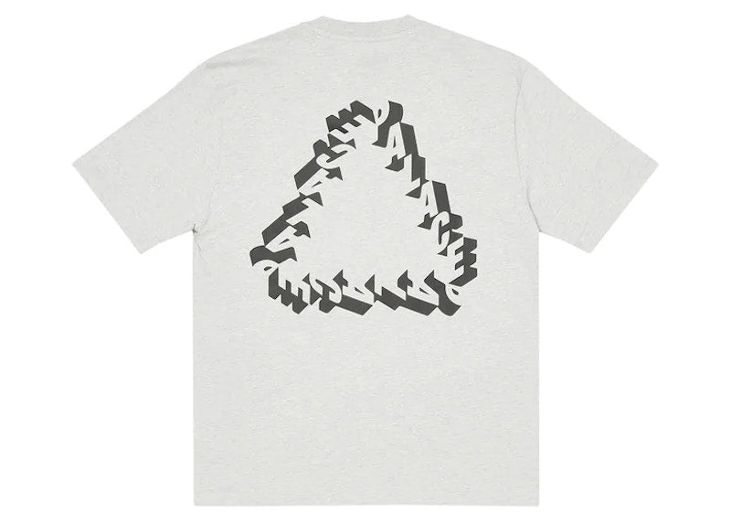 Palace Nein Fuss T-shirt Grey Marl