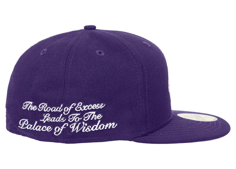Palace New Era P-Statue 59Fifty Hat Purple
