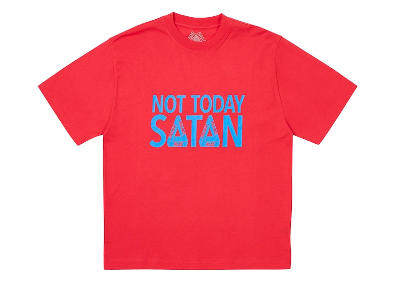 Palace Nicht Today T-Shirt Tomato Red