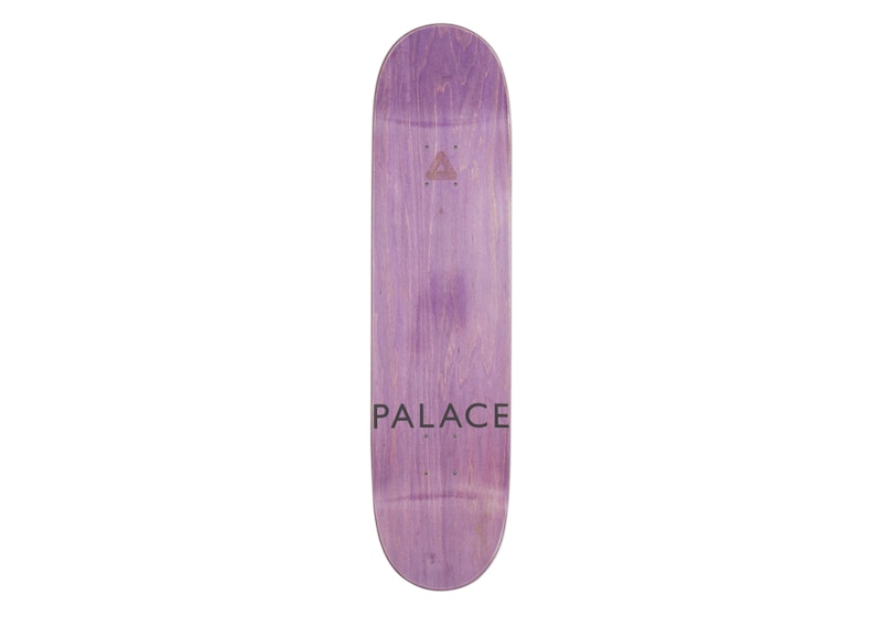 Palace Nicked 8 Skateboard Deck White
