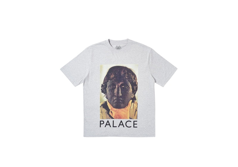 Palace Nicked T-shirt Grey Marl