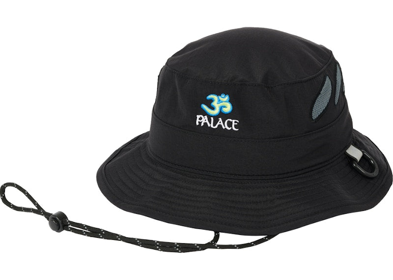 Palace OM Shell Bucket Hat Black