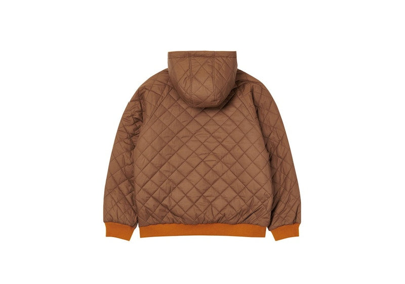Palace One 2 One Reversible Jacket Brown