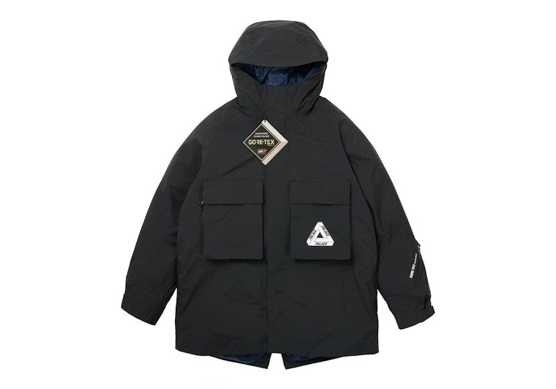 Palace Optical 2-In-1 Gore-Tex Parka Black/Optical Blue
