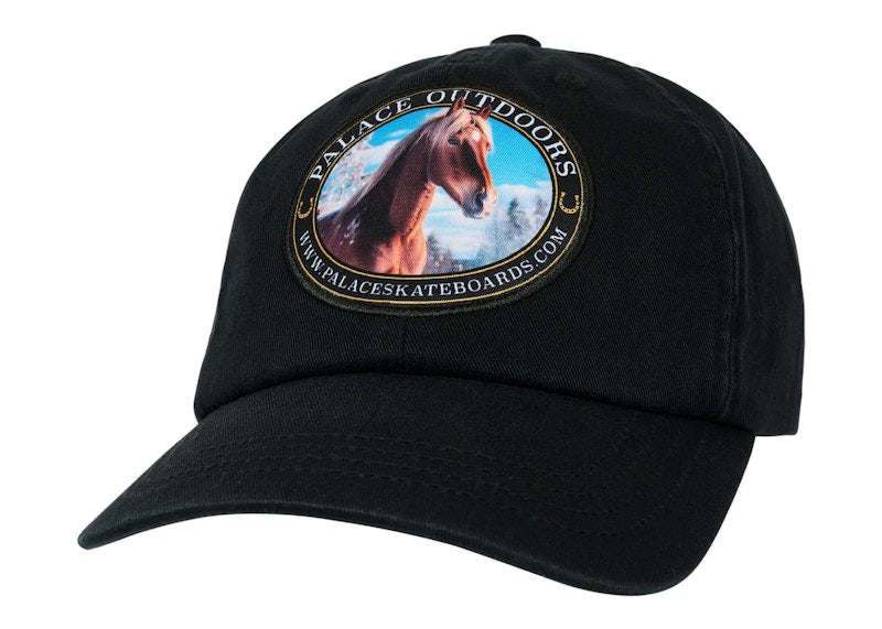 Palace Outdoors 6-Panel Black