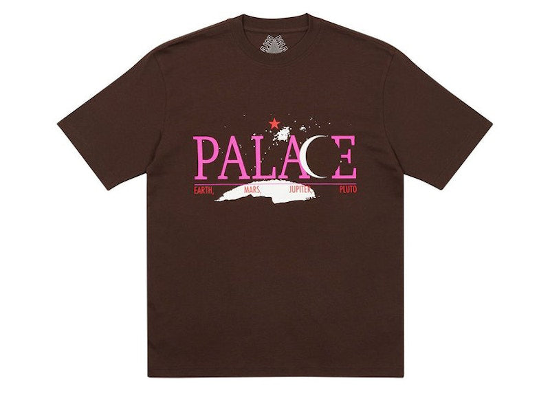 Palace Outer Space T-shirt Brown