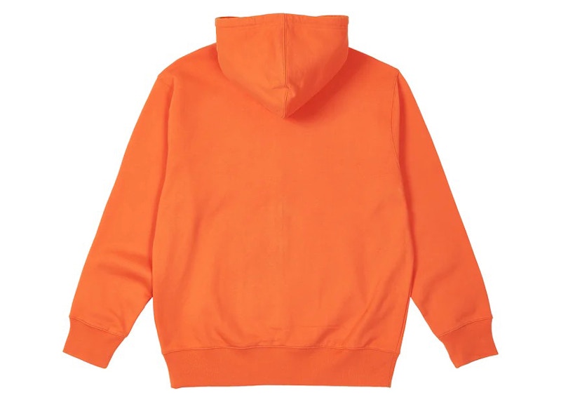 Palace Outline Arch Zip Hood Tiger Orange