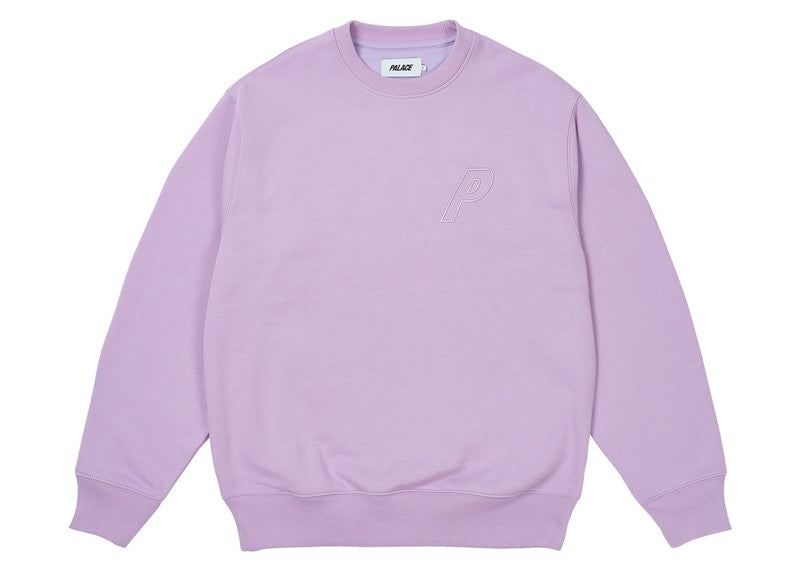 Palace Outline P-3 Crew Bloom Purple