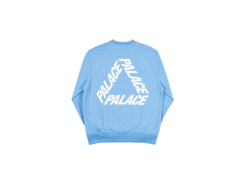 Palace P-3 Crew Cornflower Blue