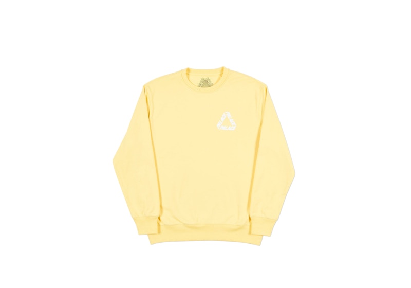 Palace P-3 Crew Sunshine Yellow