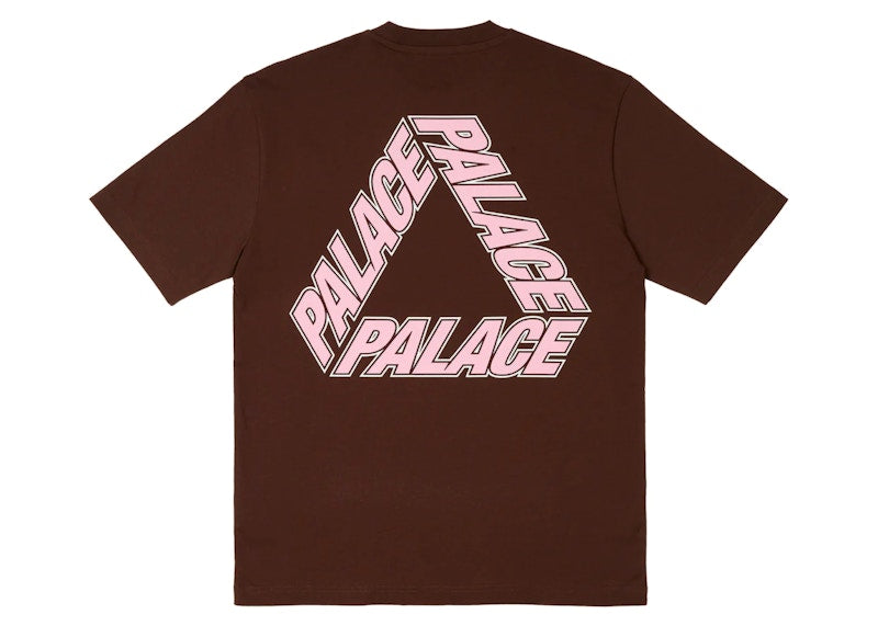 Palace P-3 Outline T-Shirt Nice Brown