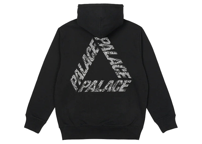 Palace P-3 Snake Applique Hood Black