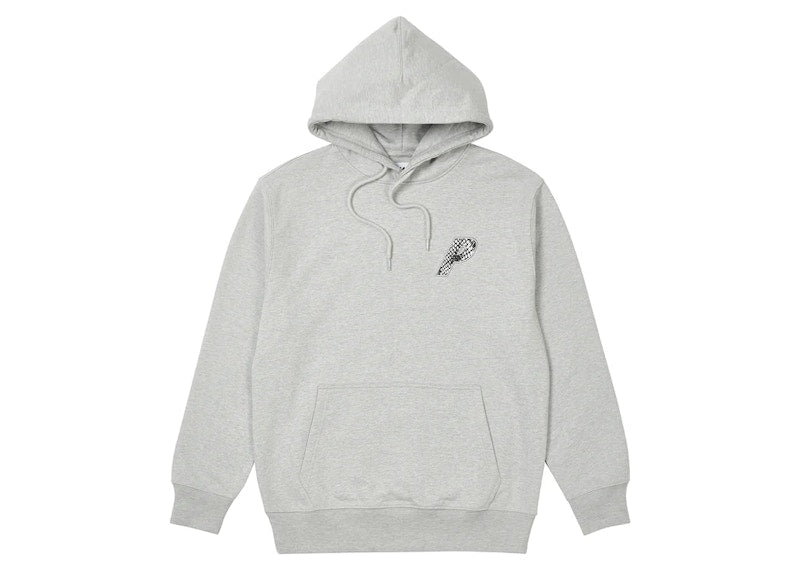Palace P-3 Snake Applique Hood Grey Marl