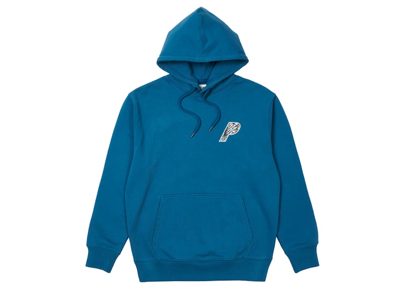 Palace P-3 Snake Applique Hood Teal